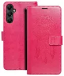 MEZZO dreamcatcher knyginio tipo telefono dėklas Samsung Galaxy A05s (A057) rožinis