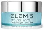 Elemis, Pro-Collagen Overnight Matrix, Nuo rauk&scaron;lių, Naktinis, Kremas, Veidui, 50 ml
