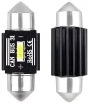 LED CANBUS 1860 1SMD UltraBright Festoon C5W C10W C3W 31mm White 12V/24V