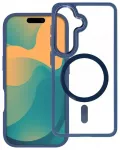 ROAR MAG BUMPER telefono dėklas su MagSafe palaikymu Samsung Galaxy A57 (A576) tamsiai mėlynas