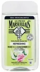 Le Petit Marseillais Ypač &scaron;velnus du&scaron;o gelis Bio rožė ir Bio agurkas 250 ml