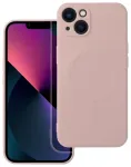 Silicone Mag Cover telefono dėklas su MagSafe palaikymu iPhone 13 rožinis