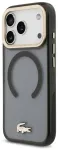 Lacoste PC/TPU Frosted Finish Gold Logo MagSafe Case Aizsargapvalks priek&scaron; Apple iPhone 17 Pro