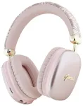 Guess Bluetooth on-ear headphones GUBHK1GCTCSP Gcube Metallic Script Logo Bezvadu austiņas / rozā