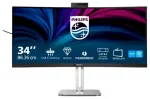 Philips 34B2U6603CH/00 Monitors 34" VA 3440 x 1440 UltraWide Thunderbolt 4 HDMI DisplayPort