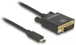 Delock Kabelis USB Type-C ki&scaron;tukas > DVI 24+1 ki&scaron;tukas DP-Alt režimas 4K 30 Hz 2 m sch