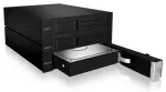 Backplane IcyBox 3x3,5" SATA/SAS HDD/SSD -> 2x 5,25" Schacht retail