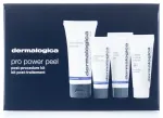 Pro Power Peel pooperacinis rinkinys Dermalogica: UltraCalming, serumas, veidui, 30 ml + UltraCalming, gelis, veidui + UltraCalming, UV apsauga, plataus spektro apsauginis kremas nuo saulės, SPF 30 +