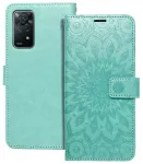 MEZZO Knygos tipo dėklas skirtas XIAOMI Redmi Note 11 Pro / 11 Pro 5G mandala green
