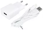 Maxlife MXTC-01 kelioninis įkroviklis | 5W | USB-A | komplekte su Lightning kabeliu | baltas