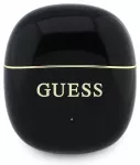 Guess Gold Line Glossy Classic Logo TWS Wireless Earphones Black