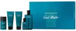 Davidoff Cool Water Man Dovanų rinkinys: EDT 125 ml, balzamas po skutimosi 75 ml, du&scaron;o želė 75 ml, dezodorantas-pie&scaron;tukas 70 g ir miniatiūra 15 ml