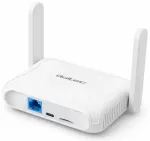 Qoltec Home & Travel 4G LTE Router with Wi-Fi 6 | AX300 | 2.4GHz | Dual Antenna | USB-C | Micro SIM