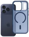 Case for iPhone 17 Pro / 18 Pro Flexline Mag Cover compatible with MagSafe navy blue
