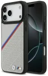 BMW M Tricolor Metal Logo MagSafe Case Aizsargapvalks priek&scaron; Apple iPhone 17 Pro Max