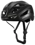 Rockbros ZK-077 Bike Helmet with Integrated Multi-Directional Lighting 57-61 cm - Black