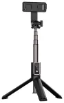 Selfie Stick MINI - with detachable bluetooth remote control and tripod - P40L BLACK