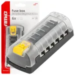 Fuse box 6 sockets AMIO-03836