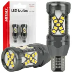 LED bulbs CANBUS T15 2016 45SMD White 12/24V AMIO-04992