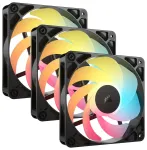 Corsair Fan RS120-R ARGB / CO-9050196-WW Black 3-Pack
