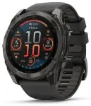 Garmin fēnix 8 AMOLED Sapphire 51 mm i&scaron;manusis laikrodis pilkas/juodas