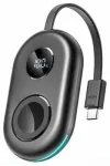 Joyroom Power Bank magnetinė belaidė įkrovimo stotelė, MagSafe Apple Watch, PD 3W, 2500 mAh, su integruotu Type-C kabeliu, Black (JR-W09)