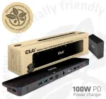 Club3D ChargingDock USB-C 3.2 ->7xUSB/DP/HDMI/LAN/Audio 100W retail