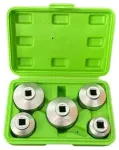 5 dalių 3/8&Prime; pavaros žemo profilio filtrų raktų rinkinys DS1646