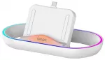 iPega P5P02 Charger Dock with RGB for Playstation Portal Remote Player White