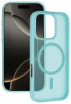 Tel Protect Aura Matte telefono dėklas su MagSafe palaikymu iPhone 16 Pro Max žalias