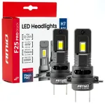 LED Headlights Series F25 PRO BLACK FULL CANBUS H7 68W 12V 24V AMIO-04720