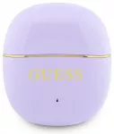 Guess Gold Line Glossy Classic Logo TWS Wireless Earphones Purple