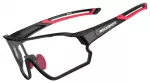 Rockbros 10135 photochromic UV400 cycling glasses - black and red