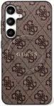 Guess PU 4G Ring Classic Logo MagSafe Case Aizsargapvalks priek&scaron; Samsung Galaxy S25 FE