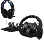Gaming wheel Logitech G920 Driving Force Xbox With Logitech G335