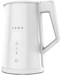 AENO EK8S Smart Electric Kettle, Wi-Fi, 1.7L, Temp Control, Strix, White