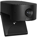 JABRA PanaCast 20, Premium AI-powered 4K Ultra HD video quality, AI-driven Intelligent Zoom, Intelligent Lighting Optimization, P-n-P, Powerful on-board AI processor, Integrated privacy cover, Clips t