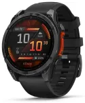 Garmin fēnix 8 AMOLED 47 mm i&scaron;manusis laikrodis pilkas/juodas