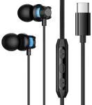 Borofone Earphones BM98 Solaris with microphone Type C (DAC) luminous black