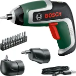 bosch powertools Bosch Belaidis urbjma&scaron;īna-skrūvgriezis IXO 7 komplekts, 3.6V (green/Black, Li-Ion baterija 2.0Ah)