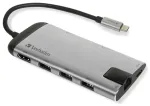 USB-C Verbatim Adapter USB 3.1 GEN 1/ USB 3.0 x 3 HDMI RJ45