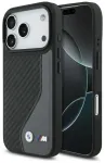 BMW M Carbon Logo phone case with MagSafe support for iPhone 17 Pro anthracite