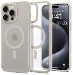 Spigen Ultra Hybrid Mag case with MagSafe for iPhone 15 Pro - matte natural titanium