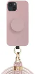 Dėklas Just Elegance JE 3in1 PopGrip skirtas iPhone 15 6.1" su laikikliu, rožinis (30494)