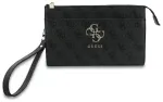 Guess PU 4G Metal Logo Phone Bag Black