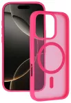 Tel Protect Aura Matte telefono dėklas su MagSafe palaikymu iPhone 16 Pro Max rožinis