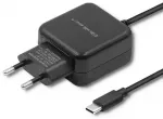 Qoltec Charger kelioninis įkroviklis | 12W | USB-C | su USB-C laidu komplekte