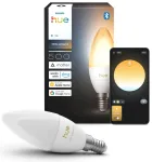 Philips Hue E14 LED sveču spuldze 3.7W balta gaisma (1000-20000K) B39