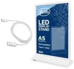 LED informācijas displejs A5, uzlādējams, balts FOROFIS