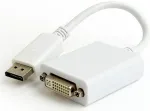 Gembird A-DPM-DVIF-03-W DisplayPort uz DVI adapteris 4K / balts